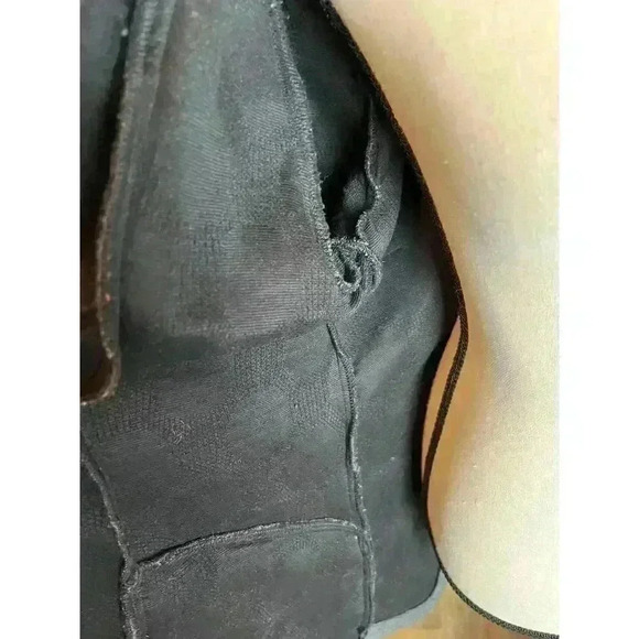 Yushi Polka Dot Art To Wear Full Zip Jacket Gray Pockets Women's Coat Large - Picture 11 of 12